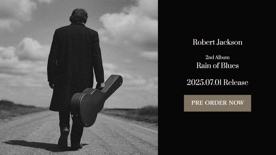 Robert Jackson 2nd Album特設サイトのスクリーンショット